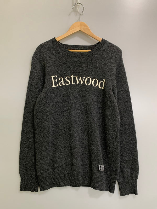 【中古品】【メンズ】 NEIGHBORHOOD ネイバーフッド EASTWOOD CREW KNIT NTNH-KN-M02 イーストウッド クルーニット トップス 142-260409-SH-14-min サイズ：M カラー：グレー 万代Net店