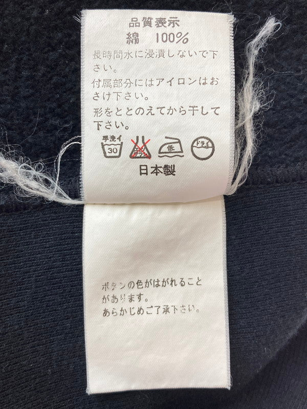【中古品】【メンズ】 A BATHING APE アベイシングエイプ CONQUISTA 2001 SWEAT CARDIGAN コンキスタ 2001 スウェットカーディガン トップス 142-260327-SH-10-min サイズ：L カラー：ブラック 万代Net店