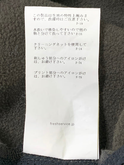 【中古品】【メンズ】 FRESHSERVICE SPORT フレッシュサービス スポーツ LOGO HOODIE FSS-23-SW-534 ロゴ フーディ プルオーバー パーカー メンズ トップス 140-260322-em-20-min サイズ：M カラー：カーキ 万代Net店