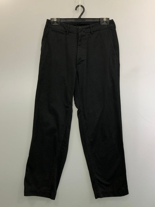 【中古品】【メンズ】 NANAMICA ナナミカ SUCS401 WIDE CHINO PANTS ワイド チノ パンツ ボトムス 155-260424-jt-25-min サイズ：30 カラー：ブラック 万代Net店