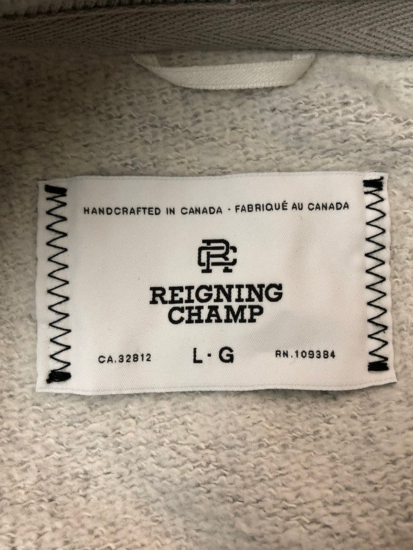 【中古品】【メンズ】 REIGNING CHAMP レイニング チャンプ プルオーバー HOODIE フーディー パーカー トップス 142-260424-jt-21-min サイズ：L カラー：グレー 万代Net店