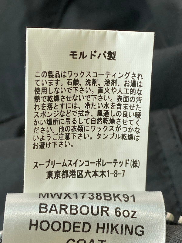 【中古品】【メンズ】 Barbour バーブァー ×URBAN RESEARCH アーバンリサーチ DOORS 2002094 OVERSIZE HOODED BEDALE オーバーサイズ フーデッド ビデイル 144-260125-zi-07-min サイズ：36 カラー：ブラック 万代Net店