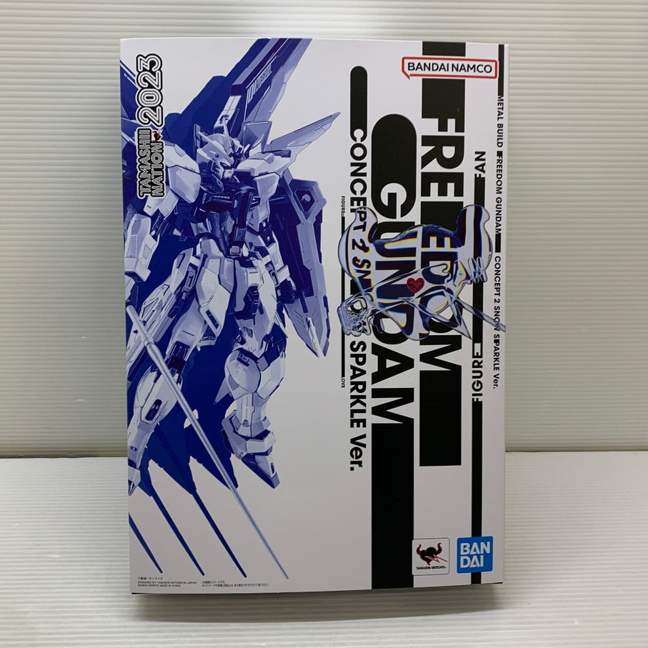 【中古品】 METAL BUILD フリーダムガンダム CONCEPT2 SNOW SPARKLE Ver. フィギュア バンダイ 056-260529-em-10-min 万代Net店