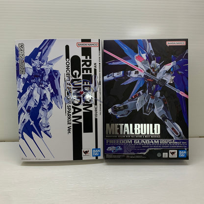 【中古品】 METAL BUILD フリーダムガンダム CONCEPT2 SNOW SPARKLE Ver. フィギュア バンダイ 056-260529-em-10-min 万代Net店