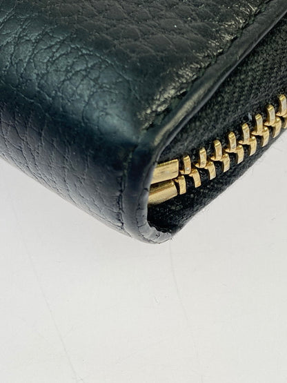 【中古品】【メンズ/レディース】 GUCCI グッチ 509644 インターロッキングG ロングウォレット 長財布 181-260207-zi-26-min カラー：ブラック 万代Net店