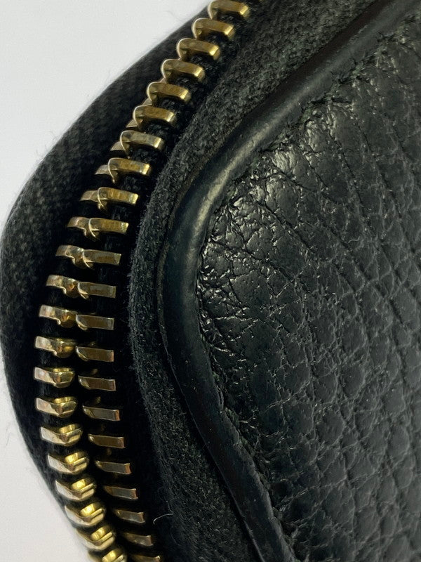 【中古品】【メンズ/レディース】 GUCCI グッチ 509644 インターロッキングG ロングウォレット 長財布 181-260207-zi-26-min カラー：ブラック 万代Net店