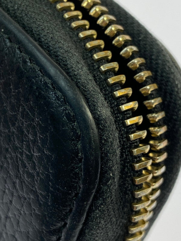 【中古品】【メンズ/レディース】 GUCCI グッチ 509644 インターロッキングG ロングウォレット 長財布 181-260207-zi-26-min カラー：ブラック 万代Net店