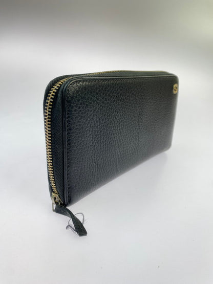 【中古品】【メンズ/レディース】 GUCCI グッチ 509644 インターロッキングG ロングウォレット 長財布 181-260207-zi-26-min カラー：ブラック 万代Net店