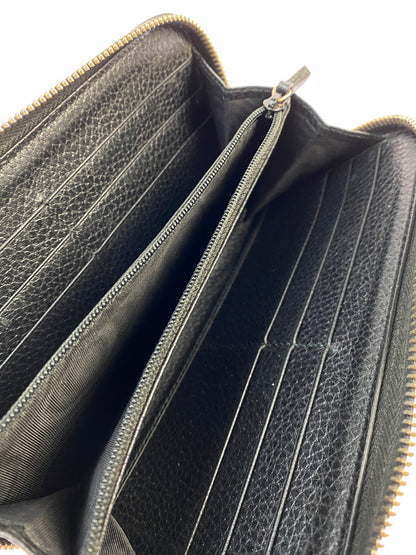 【中古品】【メンズ/レディース】 GUCCI グッチ 509644 インターロッキングG ロングウォレット 長財布 181-260207-zi-26-min カラー：ブラック 万代Net店