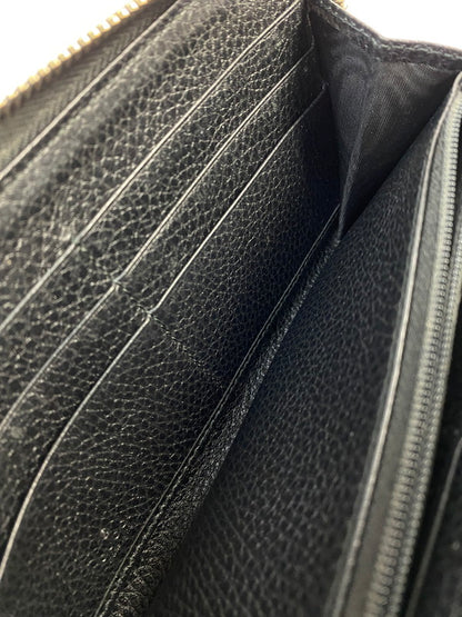 【中古品】【メンズ/レディース】 GUCCI グッチ 509644 インターロッキングG ロングウォレット 長財布 181-260207-zi-26-min カラー：ブラック 万代Net店
