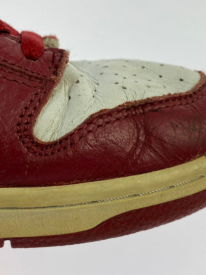 【現状渡し品】【メンズ】 NIKE ナイキ DUNK LOW 304714-171 ダンク ロー スニーカー 靴 2003年製 160-260121-kk-09-min カラー：WHITE/GOLD LEAF-DEEP RED 万代Net店