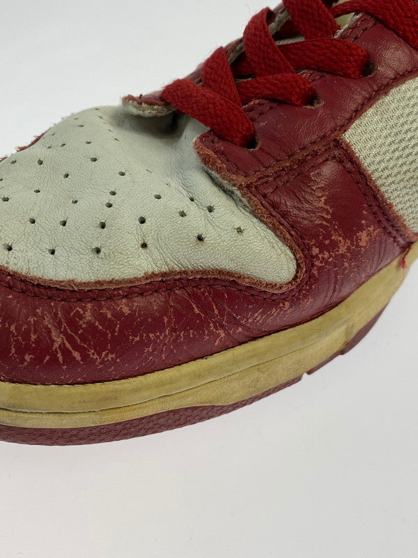 【現状渡し品】【メンズ】 NIKE ナイキ DUNK LOW 304714-171 ダンク ロー スニーカー 靴 2003年製 160-260121-kk-09-min カラー：WHITE/GOLD LEAF-DEEP RED 万代Net店