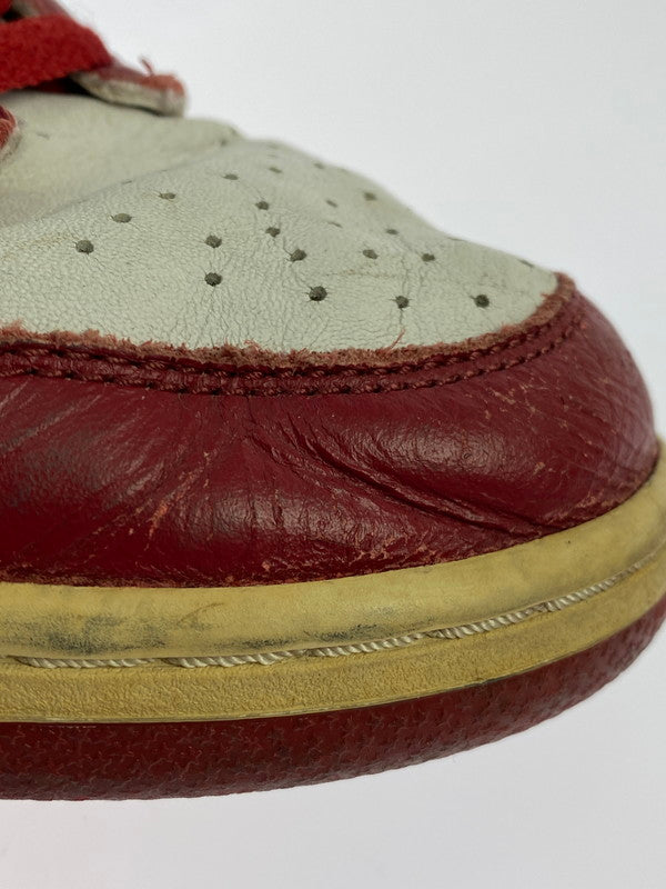 【現状渡し品】【メンズ】 NIKE ナイキ DUNK LOW 304714-171 ダンク ロー スニーカー 靴 2003年製 160-260121-kk-09-min カラー：WHITE/GOLD LEAF-DEEP RED 万代Net店