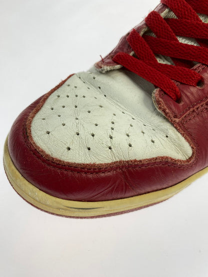 【現状渡し品】【メンズ】 NIKE ナイキ DUNK LOW 304714-171 ダンク ロー スニーカー 靴 2003年製 160-260121-kk-09-min カラー：WHITE/GOLD LEAF-DEEP RED 万代Net店