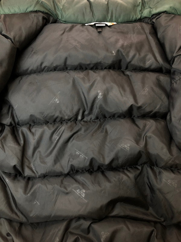 【中古品】【メンズ】 EMS EASTERN MOUNTAIN SPORTS イースターン マウンテン スポーツ 90年代 DOWN JACKET ダウンジャケット アウター 146-260424-jt-18-min サイズ：M カラー：ダークグリーン 万代Net店