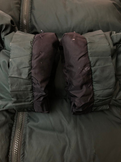 【中古品】【メンズ】 EMS EASTERN MOUNTAIN SPORTS イースターン マウンテン スポーツ 90年代 DOWN JACKET ダウンジャケット アウター 146-260424-jt-18-min サイズ：M カラー：ダークグリーン 万代Net店
