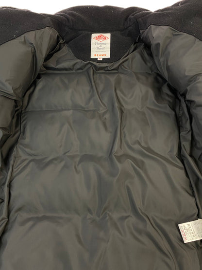 【中古品】【メンズ】 DANTON×BEAMS ダントン ビームス モッサダウンジャケット 15A-FA-001 メンズ アウター 147-260421-KS-08-min サイズ：40 カラー：ブラック 万代Net店