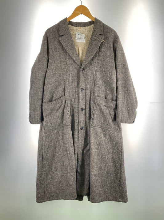 【中古品】【メンズ】 YAECA ヤエカ OVER COAT 99555 オーバーコート メンズ アウター 140-260420-KS-22-min サイズ：M カラー：グレー 万代Net店