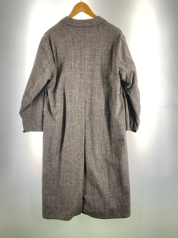【中古品】【メンズ】 YAECA ヤエカ OVER COAT 99555 オーバーコート メンズ アウター 140-260420-KS-22-min サイズ：M カラー：グレー 万代Net店