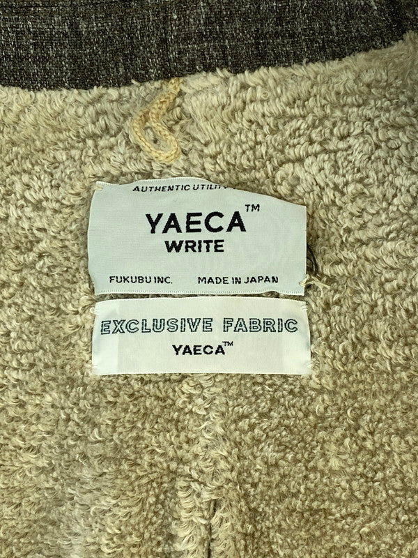 【中古品】【メンズ】 YAECA ヤエカ OVER COAT 99555 オーバーコート メンズ アウター 140-260420-KS-22-min サイズ：M カラー：グレー 万代Net店
