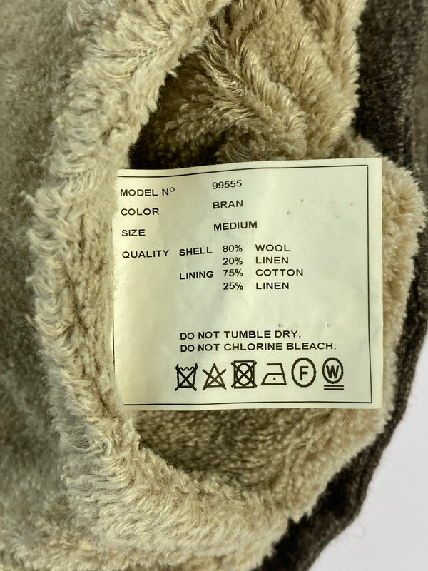 【中古品】【メンズ】 YAECA ヤエカ OVER COAT 99555 オーバーコート メンズ アウター 140-260420-KS-22-min サイズ：M カラー：グレー 万代Net店