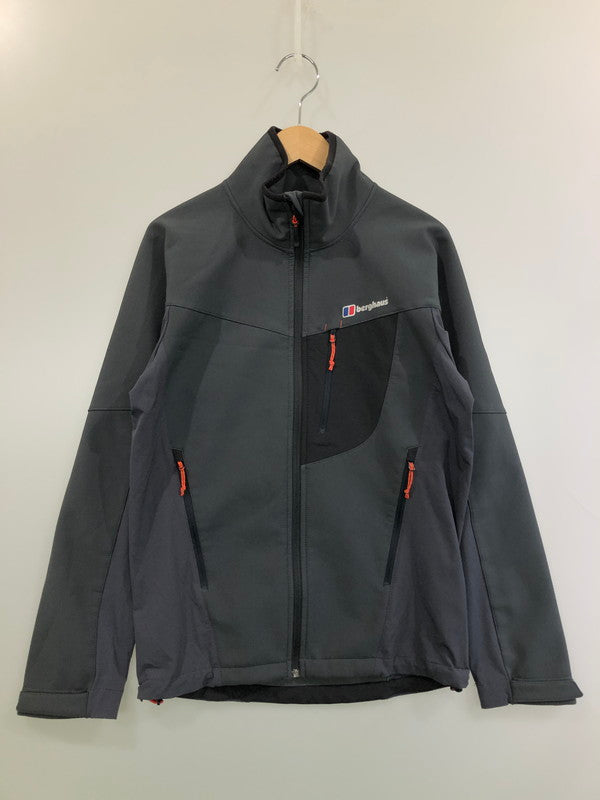 【中古品】【メンズ】 BERGHAUS バーグハウス 4-21536 CI4 GHLAS SOFTSHELL JACKET グラス ソフトシェル ジャケット 144-260426-zi-22-min サイズ：M カラー：グレー 万代Net店