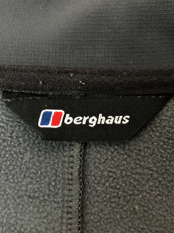 【中古品】【メンズ】 BERGHAUS バーグハウス 4-21536 CI4 GHLAS SOFTSHELL JACKET グラス ソフトシェル ジャケット 144-260426-zi-22-min サイズ：M カラー：グレー 万代Net店
