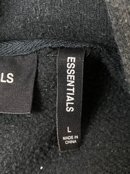 【中古品】【メンズ】 FOG ESSENTIALS エフオージーエッセンシャルズ リフレクトロゴ パーカー 142-260125-zi-37-min サイズ：L カラー：ブラック 万代Net店