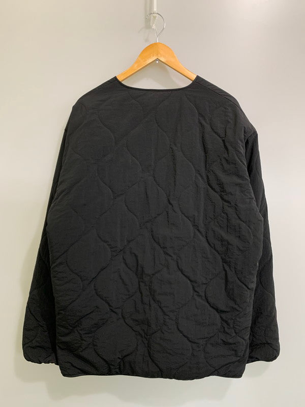 【中古品】【メンズ】 BEAMS ビームス 21AW MILITARY LINER DOWN JACKET11-18-5690-120 21F-BM055 ミリタリーライナー ダウンジャケット アウター 147-260404-kk-09-min サイズ：L カラー：ブラック 万代Net店