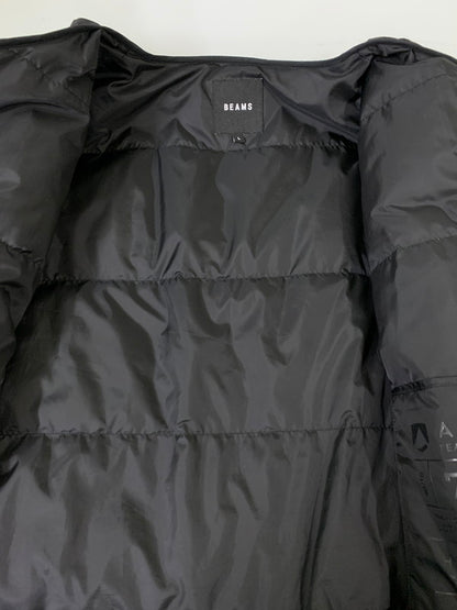 【中古品】【メンズ】 BEAMS ビームス 21AW MILITARY LINER DOWN JACKET11-18-5690-120 21F-BM055 ミリタリーライナー ダウンジャケット アウター 147-260404-kk-09-min サイズ：L カラー：ブラック 万代Net店