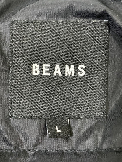 【中古品】【メンズ】 BEAMS ビームス 21AW MILITARY LINER DOWN JACKET11-18-5690-120 21F-BM055 ミリタリーライナー ダウンジャケット アウター 147-260404-kk-09-min サイズ：L カラー：ブラック 万代Net店