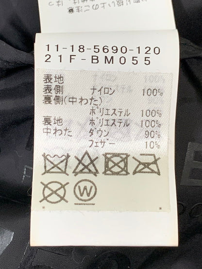 【中古品】【メンズ】 BEAMS ビームス 21AW MILITARY LINER DOWN JACKET11-18-5690-120 21F-BM055 ミリタリーライナー ダウンジャケット アウター 147-260404-kk-09-min サイズ：L カラー：ブラック 万代Net店