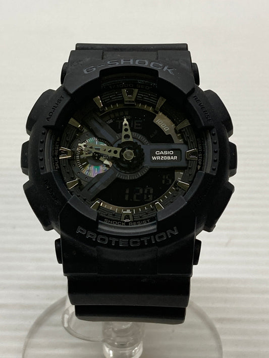 【中古品】【メンズ】 G-SHOCK ジーショック デジアナ クオーツ 腕時計 GA-110-1BJF 時計 196-260127-jt-08-min カラー：ブラック 万代Net店