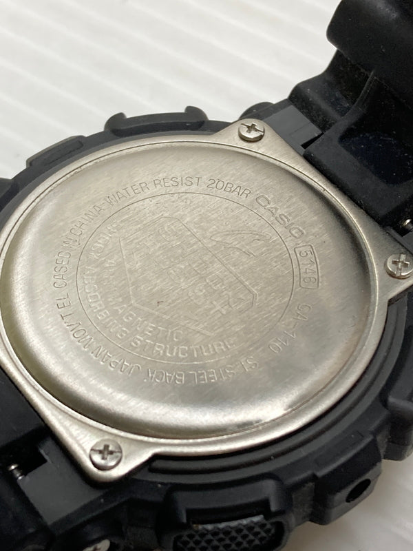 【中古品】【メンズ】 G-SHOCK ジーショック デジアナ クオーツ 腕時計 GA-110-1BJF 時計 196-260127-jt-08-min カラー：ブラック 万代Net店