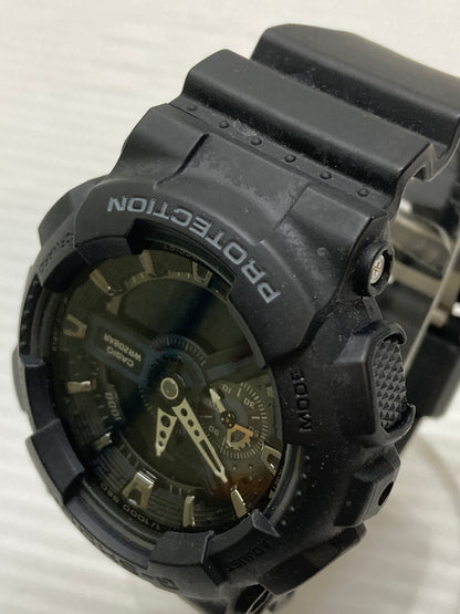 【中古品】【メンズ】 G-SHOCK ジーショック デジアナ クオーツ 腕時計 GA-110-1BJF 時計 196-260127-jt-08-min カラー：ブラック 万代Net店