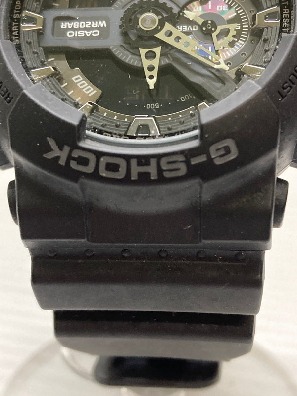 【中古品】【メンズ】 G-SHOCK ジーショック デジアナ クオーツ 腕時計 GA-110-1BJF 時計 196-260127-jt-08-min カラー：ブラック 万代Net店