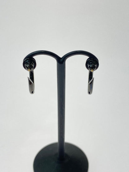 【中古品】【メンズ/レディース】 CAREERING キャリアリング PLACEBO 301 プラセボ 301 フープピアス アクセサリー K18ポスト 192-260126-SH-01-min カラー：ブラック 万代Net店