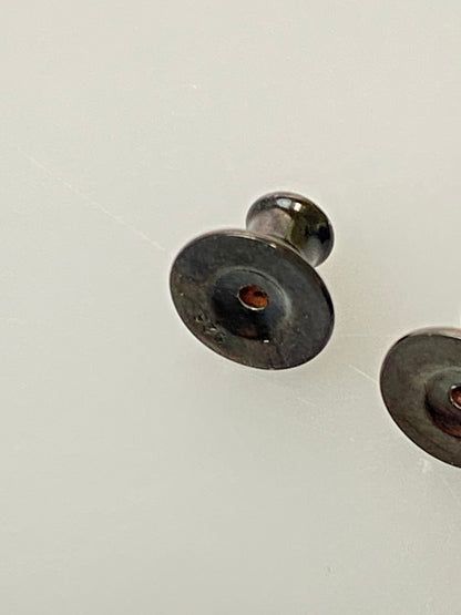 【中古品】【メンズ/レディース】 CAREERING キャリアリング PLACEBO 301 プラセボ 301 フープピアス アクセサリー K18ポスト 192-260126-SH-01-min カラー：ブラック 万代Net店