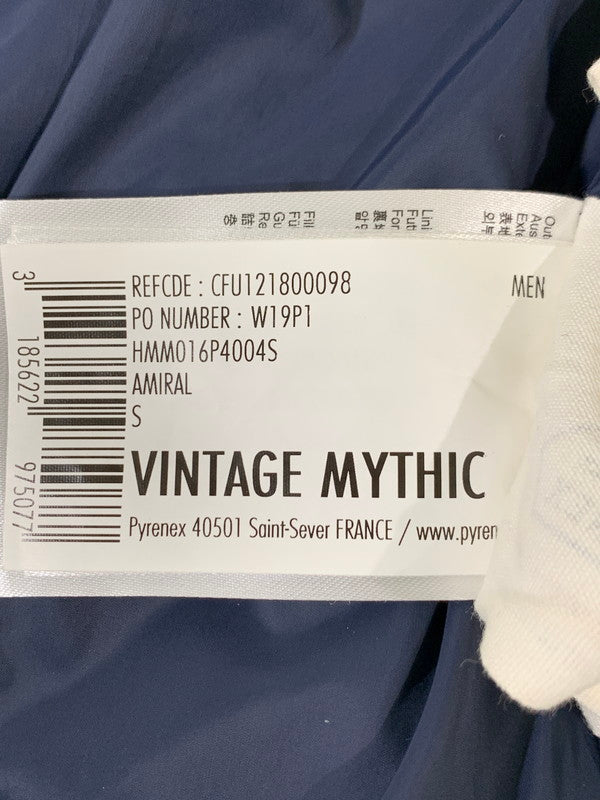 【中古品】【メンズ】 Pyrenex ピレネックス VINTAGE MYTHIC DOWN JACKET CFU121800098 ヴィンテージミシック ダウンジャケット アウター 141-260126-kk-42-min サイズ：S カラー：ネイビー 万代Net店