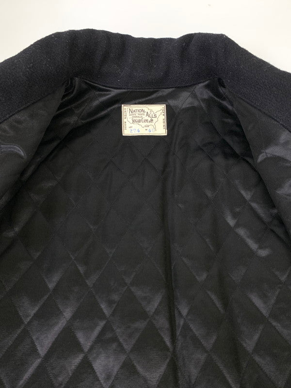 【中古品】【メンズ】 SUGAR CANE シュガーケーン Lot.274 30oz. WOOL MELTON RAILROAD MEN'S COAT SC14274 30オンス ウールメルトン レイルロード メンズコート アウター 145-260126-kk-41-min サイズ：40 カラー：ブラック 万代Net店