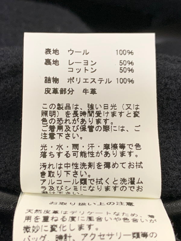 【中古品】【メンズ】 SUGAR CANE シュガーケーン Lot.274 30oz. WOOL MELTON RAILROAD MEN'S COAT SC14274 30オンス ウールメルトン レイルロード メンズコート アウター 145-260126-kk-41-min サイズ：40 カラー：ブラック 万代Net店