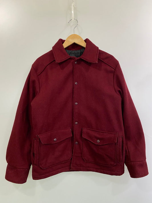 【中古品】【メンズ】 SKOOKUM スクーカム WOOL JACKET ウールジャケット アウター 145-260124-zi-03-min サイズ：36 カラー：レッド系 万代Net店