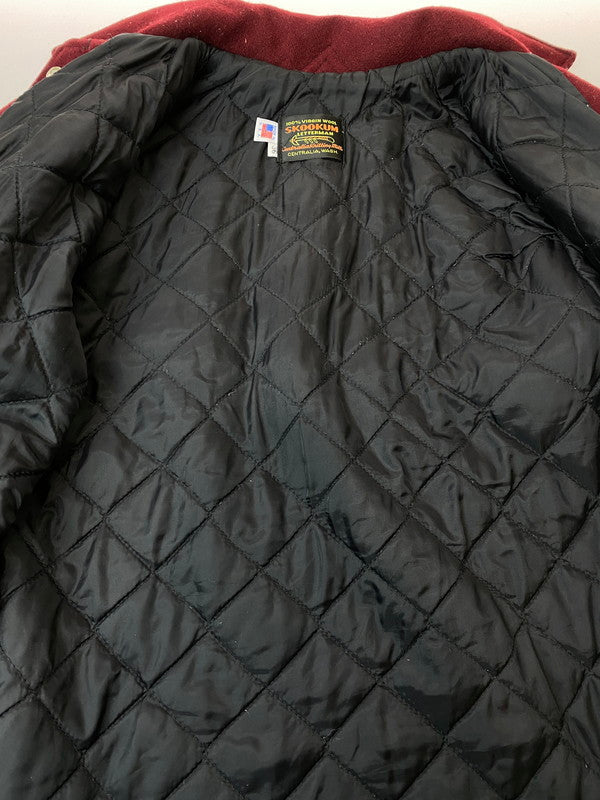 【中古品】【メンズ】 SKOOKUM スクーカム WOOL JACKET ウールジャケット アウター 145-260124-zi-03-min サイズ：36 カラー：レッド系 万代Net店