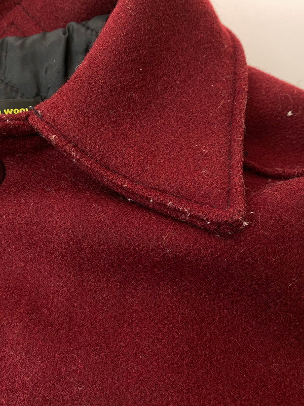 【中古品】【メンズ】 SKOOKUM スクーカム WOOL JACKET ウールジャケット アウター 145-260124-zi-03-min サイズ：36 カラー：レッド系 万代Net店