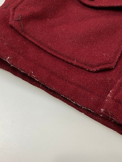 【中古品】【メンズ】 SKOOKUM スクーカム WOOL JACKET ウールジャケット アウター 145-260124-zi-03-min サイズ：36 カラー：レッド系 万代Net店