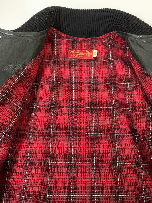 【中古品】【メンズ】 INDIAN MOTORCYCLE インディアンモーターサイクル ALL LEATHER PHRAOHS IM80302 オールレザー ファラオズ アウター レザージャケット ファラオジャケット 145-260121-kk-21-min サイズ：38 カラー：ブラック 万代Net店