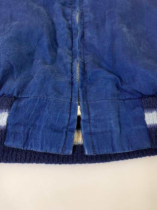 【中古品】【メンズ】 TAILOR TOYO テーラー東洋 港商 SPECIAL EDITION INDIGO TIGER SOUVENIR JACKET TT13834 スペシャルエディション スーベニアジャケット アウター スカジャン 145-260126-kk-40-min サイズ：大 カラー：ブルー 万代Net店