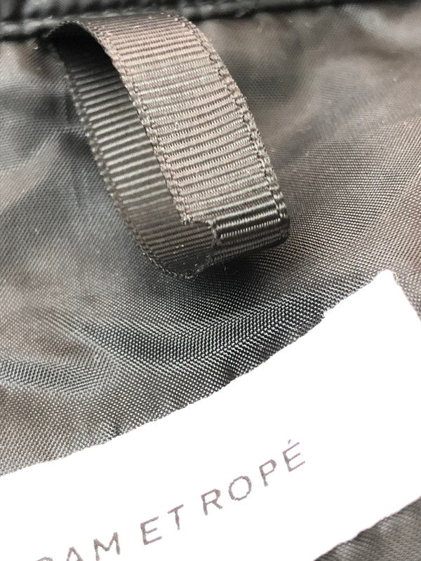 【中古品】【メンズ】 ADAM ET ROPE アダムエロペ GML-22050-B クライマシールドキルティングショートブルゾン 140-260426-zi-30-min サイズ：M カラー：ブラック 万代Net店