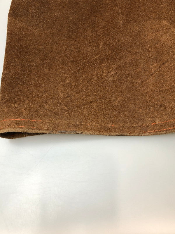 【現状渡し品】【メンズ】 WILLIAM BARRY ウィリアムバリー 70S LEATHER SUEDE JACKET レザースエードジャケット 146-260426-zi-24-min サイズ：L カラー：ブラウン 万代Net店