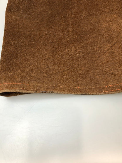 【現状渡し品】【メンズ】 WILLIAM BARRY ウィリアムバリー 70S LEATHER SUEDE JACKET レザースエードジャケット 146-260426-zi-24-min サイズ：L カラー：ブラウン 万代Net店